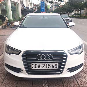 AUDI A6 2.0T sản xuất 2013 màu trắng